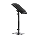 MINRS Bracciolo per tatuaggio, altezza regolabile, 68-100 cm, ergonomico, professionale, può essere utilizzato in studi di tatuaggi, saloni di bellezza, parrucchieri, nero