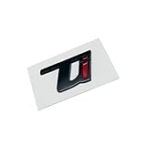 Lettere Stemma per Alfa Romeo 147 159,Lettere Adesivo Emblema Logo Bagagliaio Posteriore Ricambio Distintivo ABS Accessori Decorazione Styling Auto,Black-Red