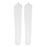 ZIDDAR 2pcs Stivali Stand Holder 50cm Scarpe Alto Rack Gonfiabile PVC Lungo Donne S Lacci Scarpe Bianco Bulk