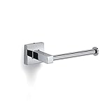 Gedy G-Pukhet Porta Rotolo Carta igienica, Colore Cromo, Componenti Realizzati in Acciaio Inox e Cromall, Garanzia 2 Anni, Misure 21,5 x 15,2 x 6,8 CM, Design R&S