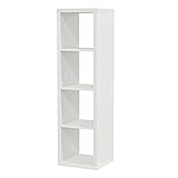 Ikea Kallax Libreria da parete, divisorio bianco (42 x 147 cm)