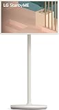 LG StanbyME, 27ART10, Schermo personale da 27'', Touchscreen orientabile, Design a stelo con ruote, Monitor Portatile Touch, Batteria Integrata con 3 ore autonomia, Wi-Fi, WebOS 22, Screen Mirroring