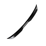 ZGBFHGDVC Spoiler Posteriore Auto per Dacia Duster 2010 2011 2012 2013 2014 2015 2016 2017, Spoiler Posteriore per Bagagliaio Auto, Spoiler in ABS Tuning Auto Accessori,Black