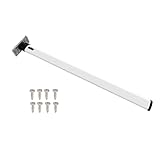 DJJYCTNM Gambe Tavolo Pieghevoli, Gambe del Tavolo Rimovibili di Alluminio per Camper, Roulotte, Barche, Risparmio di Spazio