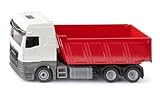 Siku 3518, autocarro con cassone ribaltabile MAN, 1:50, Metallo/Plastica, Rosso/Bianco, Camion giocattolo per bambini, Cassone ribaltabile, Design robusto