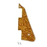 Banworks 4 strati Les Paul Pickguard LP Pickguard Scratch Plate 2 fori per chitarra elettrica per USA Gibson Les Paul LP JT/HB-05 Yellow Pearl