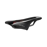 Selle Italia SLR Boost Kit Carbonio Superflow - Sella Bici da Corsa con Telaio e Scocca in Carbonio, Leggera e Resistente - Taglia S3, Nero