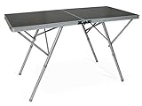 Bertoni Tende | Fold 2 Tavolo da Campeggio,Picnic, Giardino, Pratico e Pieghevole, Impermeabile, Ottimo per Uso Esterno, Struttura in Alluminio: cm 120x60x70