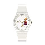 Swatch - Orologio in plastic. bianco-bianco-bianco