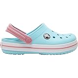 Crocs Crocband Clog T, Zoccoli Unisex - Bambini e Ragazzi, Ice Blue White, 22/23 EU
