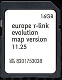 Scheda SD Navigazione GPS Europa 2024-11.25 - Compatibile con Renault R-Link (Rlink)