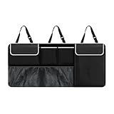 Organizer Bagagliaio Auto, per Renault Espace Grand Espace Initiale Paris 4/Grand 5 Contenitore Cofano Macchina Pieghevole, Tasche Multiple, Adatto per Auto Camion SUV, ECC