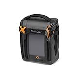 Lowepro GearUp Creator Box Medium II, Borsa per Fotocamera Mirrorless e DSLR, dotata di Accesso Rapido, Tessuti Riciclati, Divisorio Interno Arancione Imbottito, Grigio