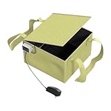 Kasmole Lievitatore di Impasto | Scatola per la lievitazione 'Impasto Attrezzatura Portatile per la fermentazione con Controllo preciso della Temperatura - per Fare Pane, Pizza, Yogurt, natto