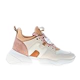 Hogan Sneaker Donna Interaction HXW5250CH20PAX0RAM Beige Rosa (Numeric_35)