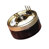 YINZHD Motore micro PTZ DC 12V Motore brushless con rotore esterno da 28 mm 330 KV Doppio cuscinetto a sfere Albero cavo da 4 mm Limite di rotazione 290 gradi(A Type Motor)