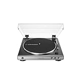 AUDIO-TECHNICA AT-LP60XUSB TOCADISCOS DE TRACCIÃ“N POR CORREA GRIS, METÁLICO