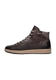 Nero Giardini I400440U Sneakers Alta Uomo in Pelle - Marrone 40