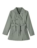 Name it kids Coat Nkfmadelin-Cappotto Trench Noos, Ombra, Numeric_146 Bambine e Ragazze