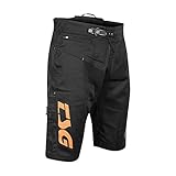 TSG MTB - Pantaloncini Worx, taglia S, colore: Nero