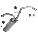 ATEC Germany Set di silenziatori di scarico 1x Silenziatore posteriore, con materiale di montaggio Compatibile con CITROËN C1 (PM_, PN_), PEUGEOT 107 (PM_, PN_), TOYOTA AYGO (_B1_)