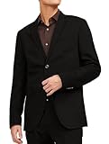 JACK & JONES Jprfranco Blazer Noos, Uomo Camicia casual, Nero, 56