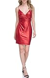 GUESS Gdsp5446 Vestito, Rosso, 50 Donna