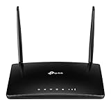 TP-Link TL-MR6500v [Nuovo] - Router 4G VoLTE fino a 150 Mbps/Wireless N fino a 300Mbps, Porta LAN/WAN, Senza configurazione, Antenne LTE smontabili, Nero