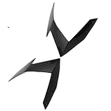 babominimer Faro Anteriore Lato Carena In Fibra di Carbonio Nero Per Aprilia RS4 125 e RS 125 2006-2011, Pannello Carrozzeria ABS Duratura