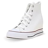 Converse Scarpe Chuck Taylor all Star Wedge Platform Taglia 40 Codice A11908C Bianco