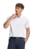 Polo Club Polo Manica Corta Uomo Bianco Regular Fit Maglietta 100% Cotone