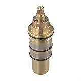 Cartuccia di ricambio in ottone per FACULX e valvola miscelatrice a cartuccia termostatica, rubinetto termostatico, valvola termostatica solare, valvola di regolazione della temperatura calda e fredda