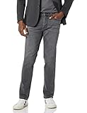 Amazon Essentials Jeans Slim Fit - Colori Fuori Produzione Uomo, Grigio Slavato, 34W / 32L