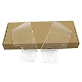 Cupolino Moto Per BMW R1200GS Adventure R1200 GS R 1200 GS Per ADV 2004-2013 Parabrezza Piastra Parabrezza Pannelli Laterali Paravento Per Moto(Clear)