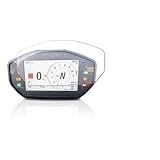 FJHEBIOUB Proteggi Schermo per Cruscotto per Ducati Hypermotard 950 Streetfighter Panigale V2 Supersport 950 / S 2021 Moto Cluster Pellicola di Protezione AntiGraffio dello Schermo(2cps)