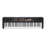 Yamaha Digital Keyboard PSR-F52, Tastiera Digitale Compatta per Principianti con 61 Tasti, 144 Voci Strumentali e 158 Stili di Accompagnamento
