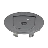 VekAuto Tappi centrali per cerchi auto compatibili per Porsche 911 1965-2021 Anti-graffio, Durevole 76mm 2.99" OD ABS Plastica Grigio Ruote Anteriori e Posteriori