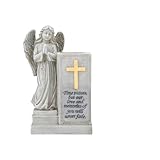 Vasi Per Cimitero Con punte for fiori freschi, vaso di a croce luminosa, scultura a forma libro delle Scritture, decorazione for cimitero