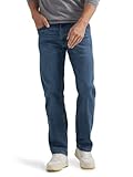 Wrangler Authentics Jean Classico Comfort Vita Jeans, Blu Oceano, W32 / L34 Uomo