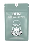 CALM DON® Filtri carbone attivo di cocco ø6mm [50 Filtri]