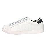 P448 Scarpe Uomo Sneakers John M Peltro Bianche
