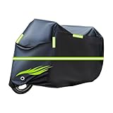 telo moto per esterno per tutte le stagioni Compatibile con Harley Police Sportster 883 2002-2003,resistente al sole, alla polvere, al vento, alla pioggia e alla neve(black)