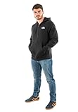 THE NORTH FACE NF0A89FDJK3 M Simple Dome Full Zip Hoodie Maglia Lunga Uomo TNF Black Taglia L