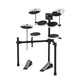 Roland TD-02K V-Drums | Batteria Elettronica Compatta Entry-Level con una Suonabilità Espressiva, Stand dall'Altezza Regolabile ed Espansione Bluetooth Opzionale