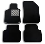 Tappetini Peugeot 308 II SW dal 2014-2021 su Misura, Antiscivolo, battitacco in gomma rinforzata, bottoni di fissaggio