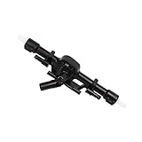 RiToEasysports Assale Posteriore RC, ASSE Ponte Posteriore in Plastica Differenziali Parte Aggiornamento RC per Trasmissioni e Differenziali Auto Telecomandati MN78 112