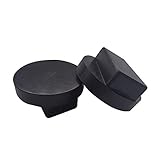 YIXISI 2 Pezzi Tampone in Gomma per Cric Sollevatore Auto Ponte, Car Jack Gomma Pad, Protector per binario a fessura, Compatibile con BMW, Mini