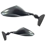 COPPIA SPECCHI RETROVISORI DA CARENA COMPATIBILE CON YAMAHA FZ 750 1991 FAR