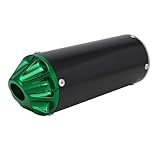 Scarico Moto Tubo Kit di montaggio tubo silenziatore di scarico moto per Kawasaki KX KLX KXF 85 150 250 450 KX150 LX250 KLX450 Tubo Di Collegamento Centrale(VERDE)