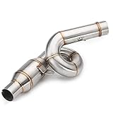 Moto Per Z800 Tubo Di Scarico Centrale Marmitta Tubo Di Scarico 51MM Scarico Modificato